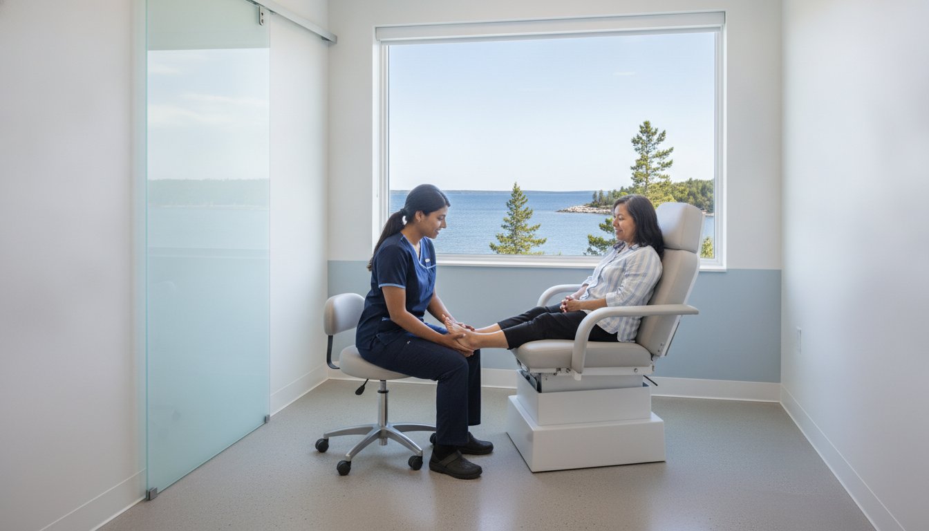 Medical Pedicure in Barrie: Cosmetic vs. Clinical Foot Care Explained