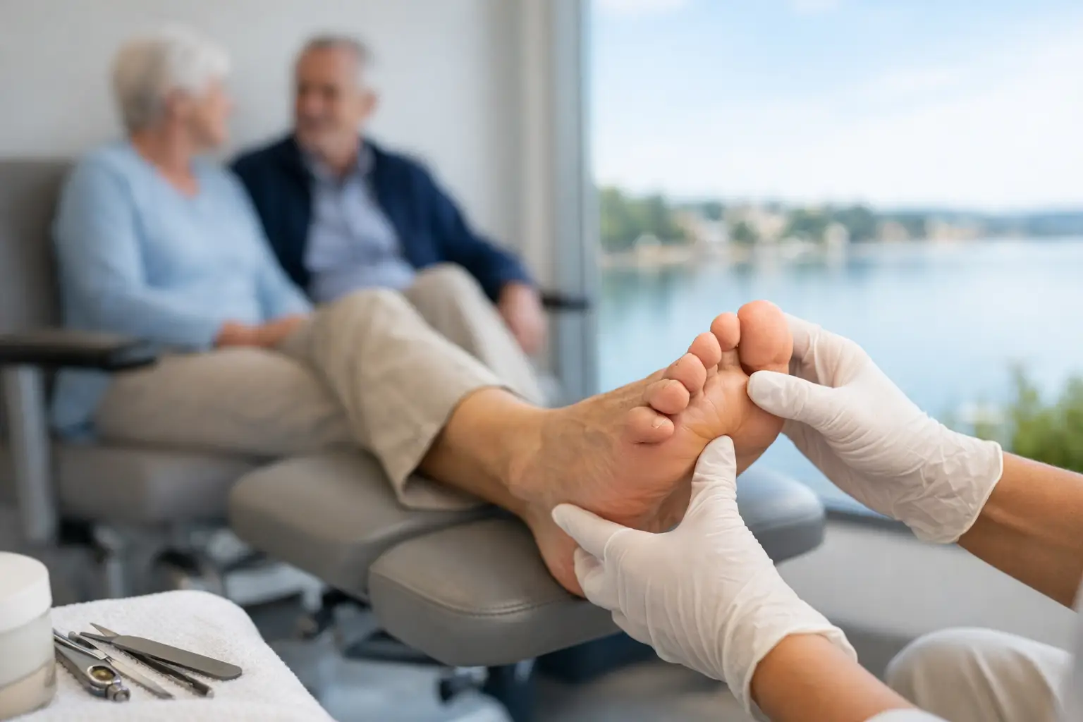 Foot Care for Seniors in Barrie for Safer Mobility