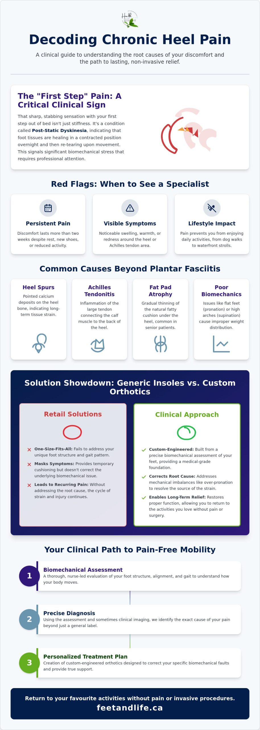 Heel Pain Specialist in Barrie: Clinical Solutions for Lasting Relief