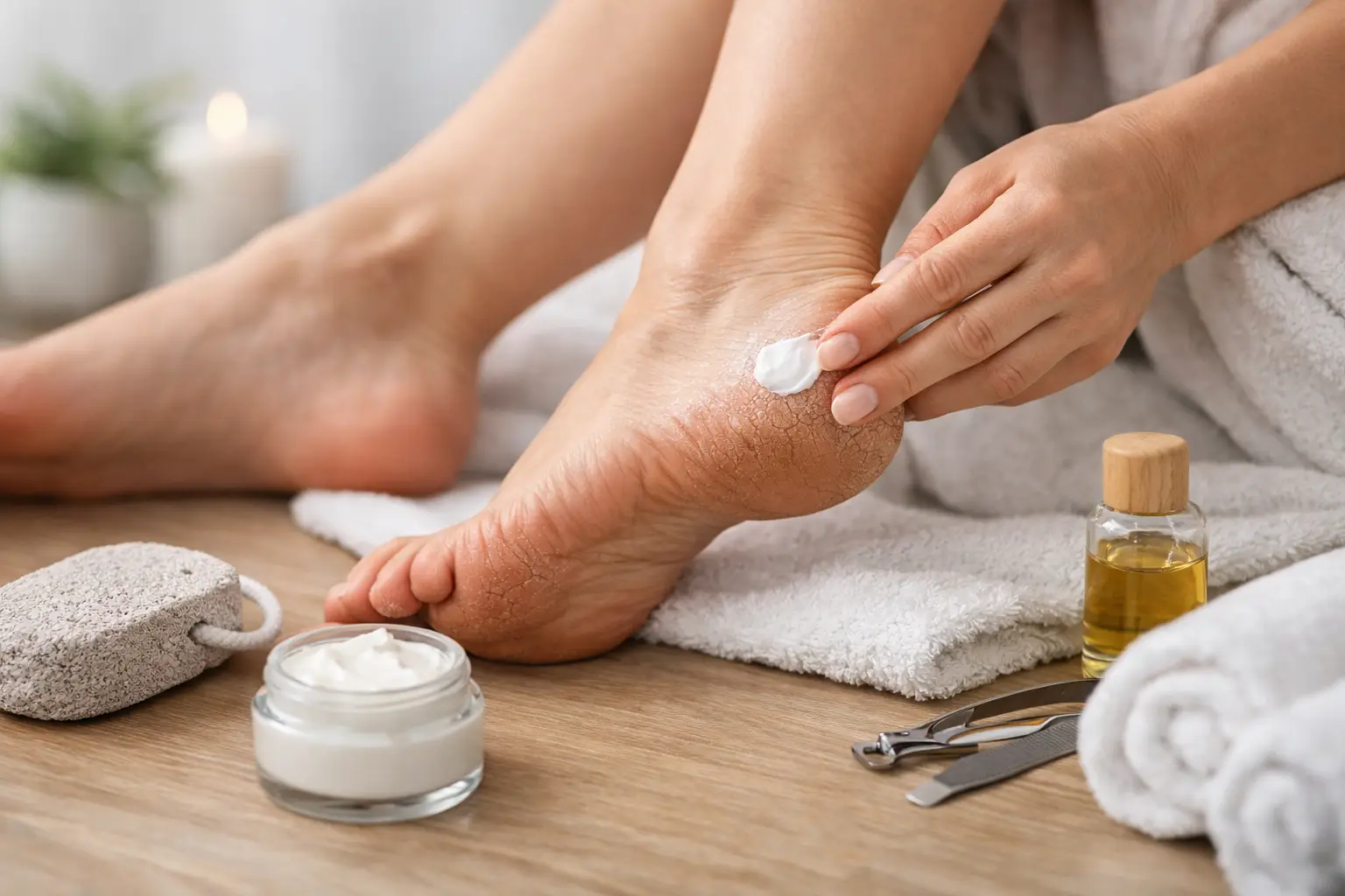 How to Treat Cracked Heels Safely at Home
