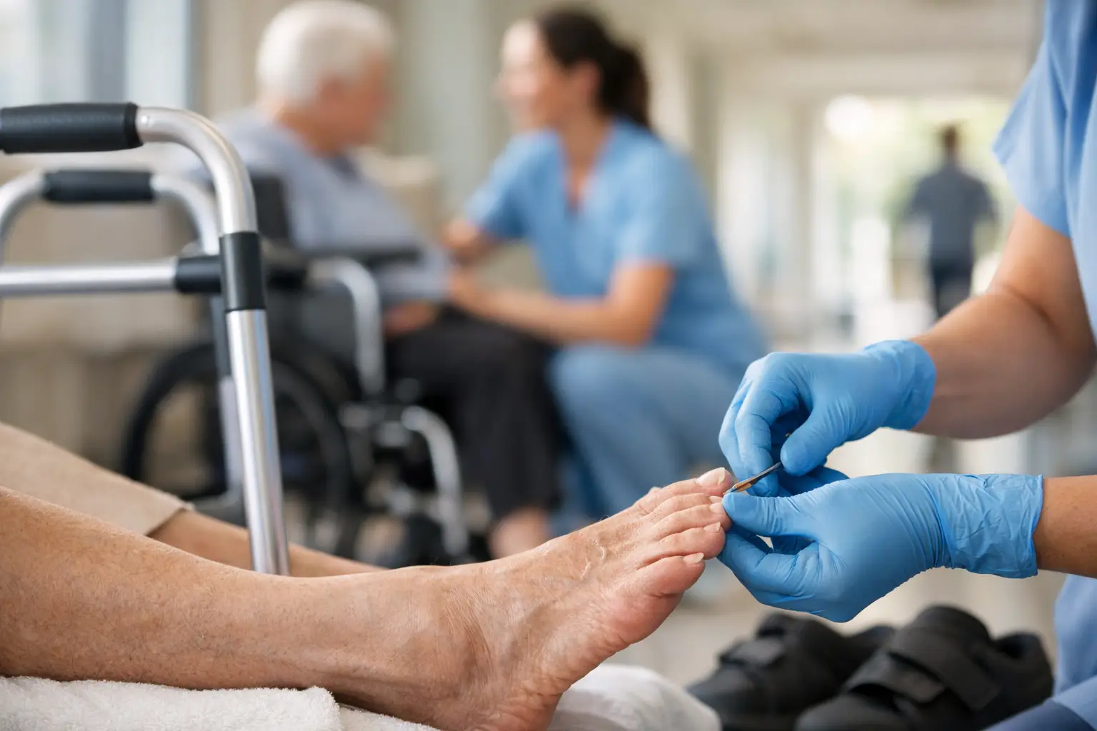 Long Term Care Foot Services That Protect Mobility