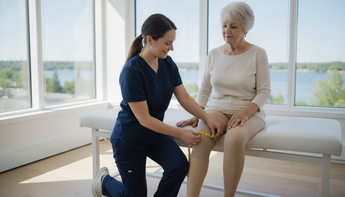 Professional Compression Hosiery Fitting in Barrie: A Clinical Guide
