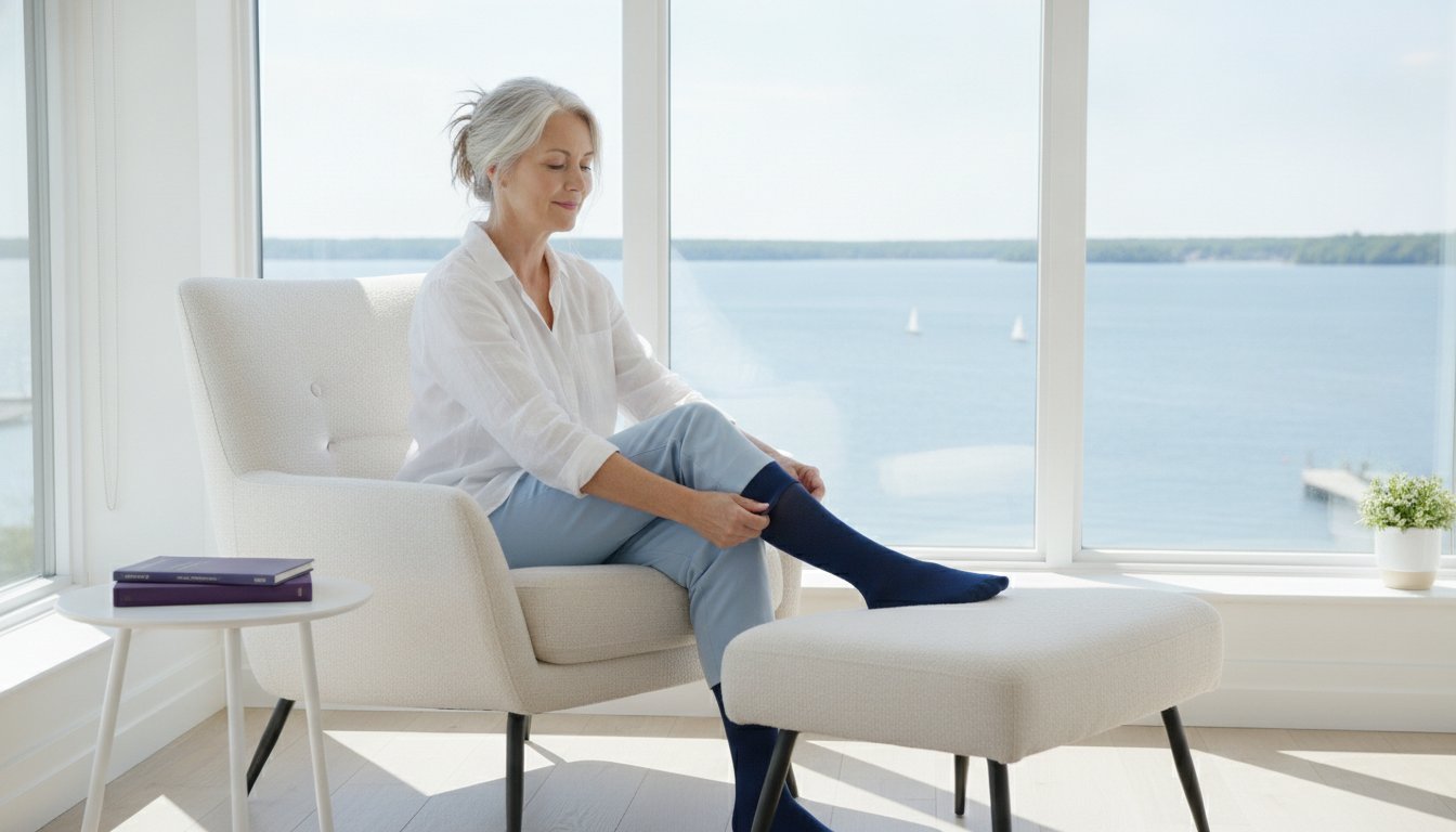 Swollen Leg Relief in Barrie: Causes, Clinical Treatments, and Home Care